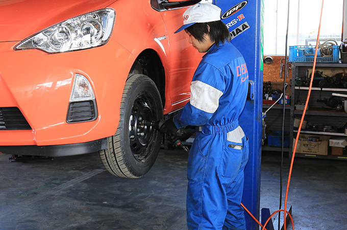 スマホ車検　点検・検査・整備内容　タイヤの点検